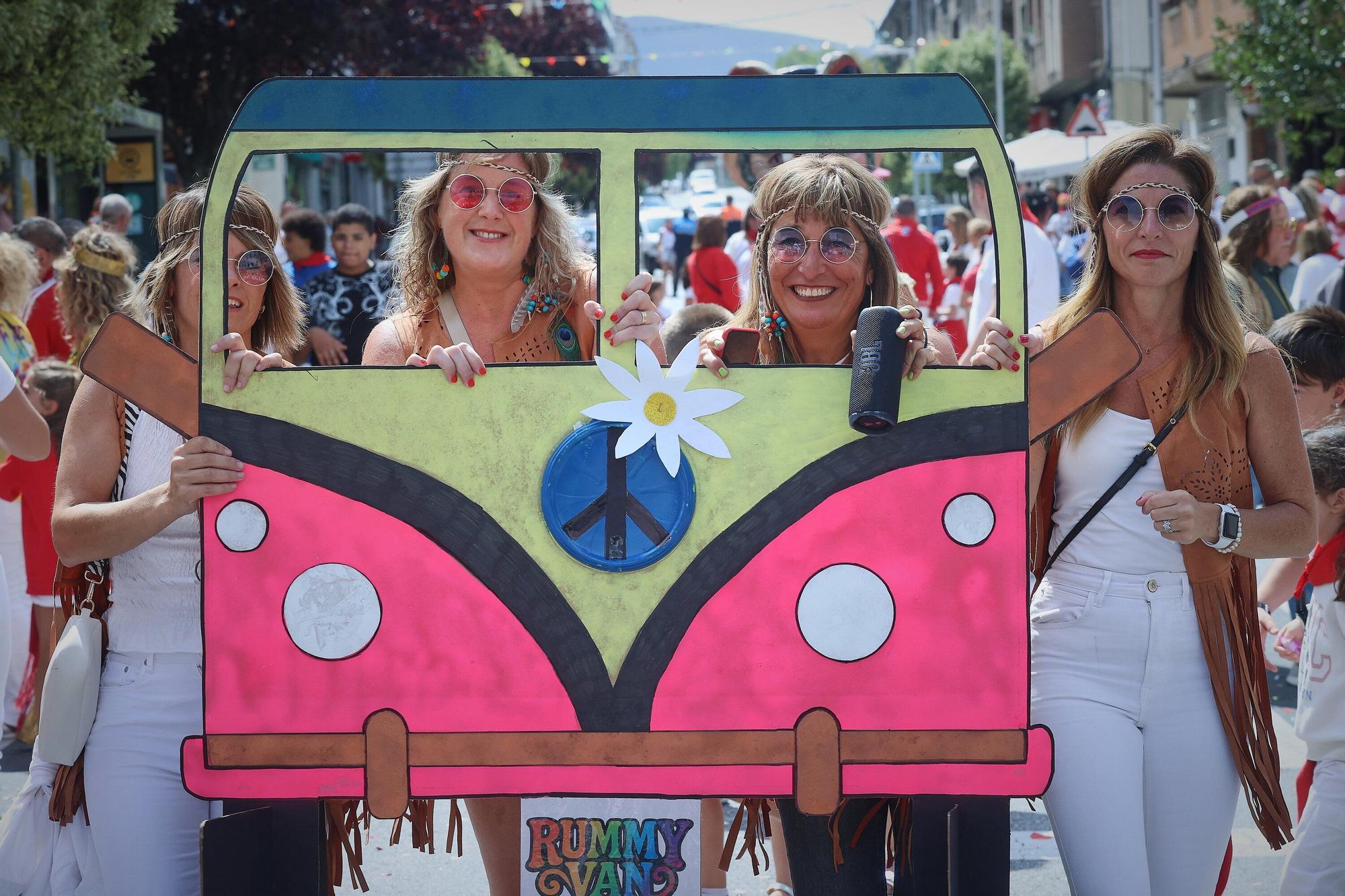 Concurso de disfraces y carrozas en fiestas de Noáin