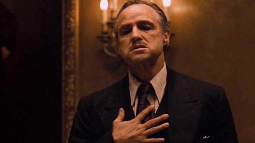 Marlon Brando, en &#039;El padrino&#039;.