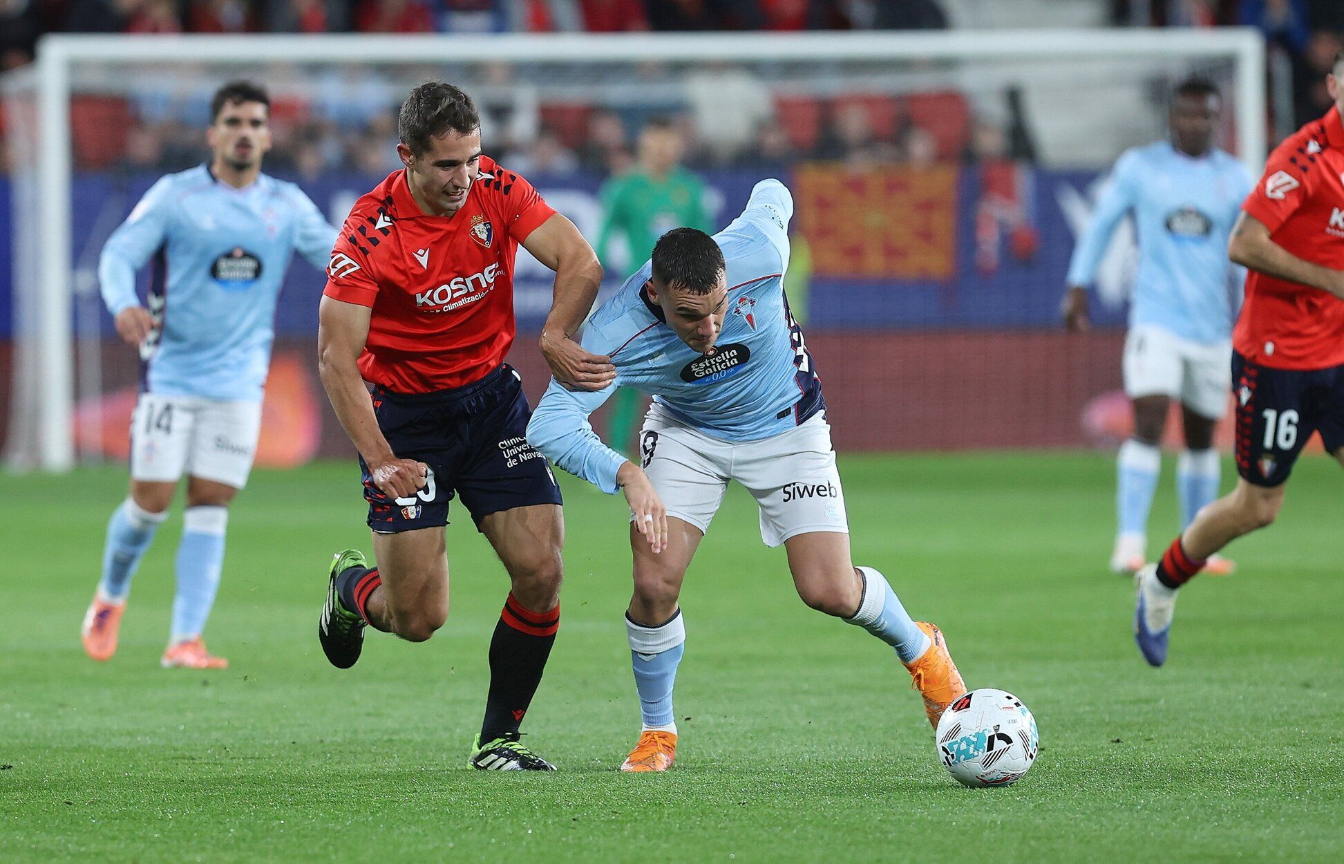 Mejores imágenes del Osasuna-Celta