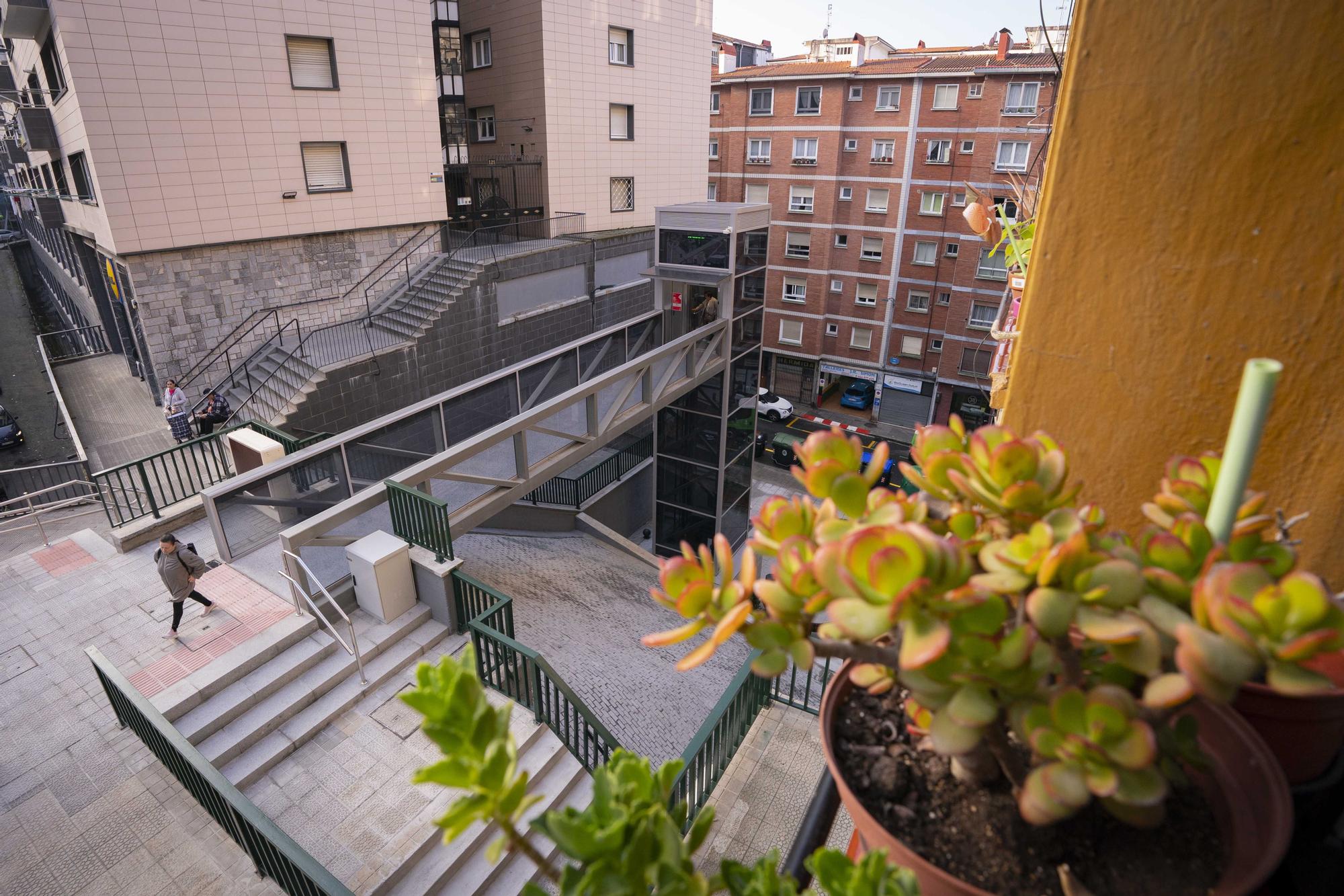 Nuevo ascensor entre Iturribide y Fika