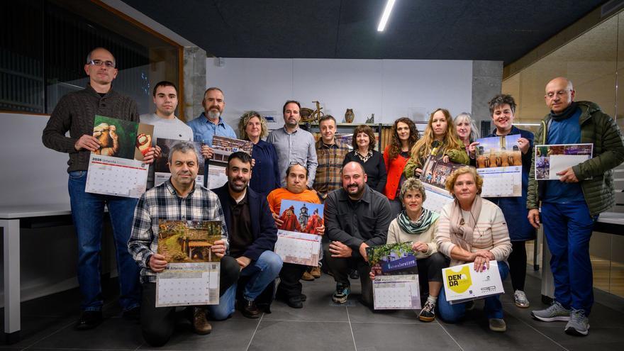 Andoain está repartiendo gratuitamente el calendario municipal