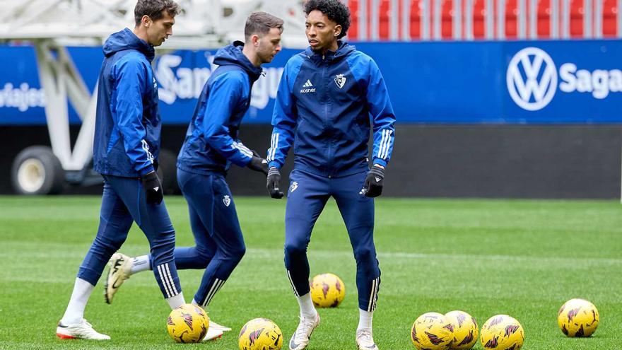 Osasuna se encierra en El Sadar para preparse contra la Real Sociedad