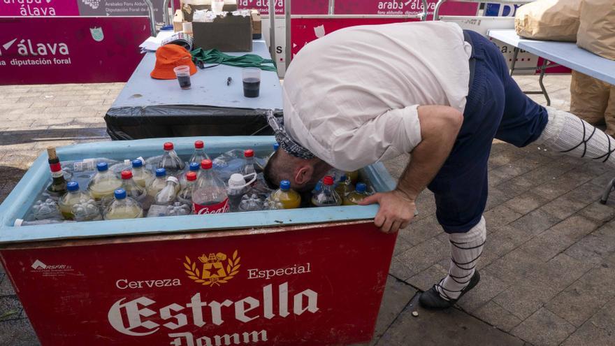 En imágenes: Otro día de fiesta en Vitoria-Gasteiz
