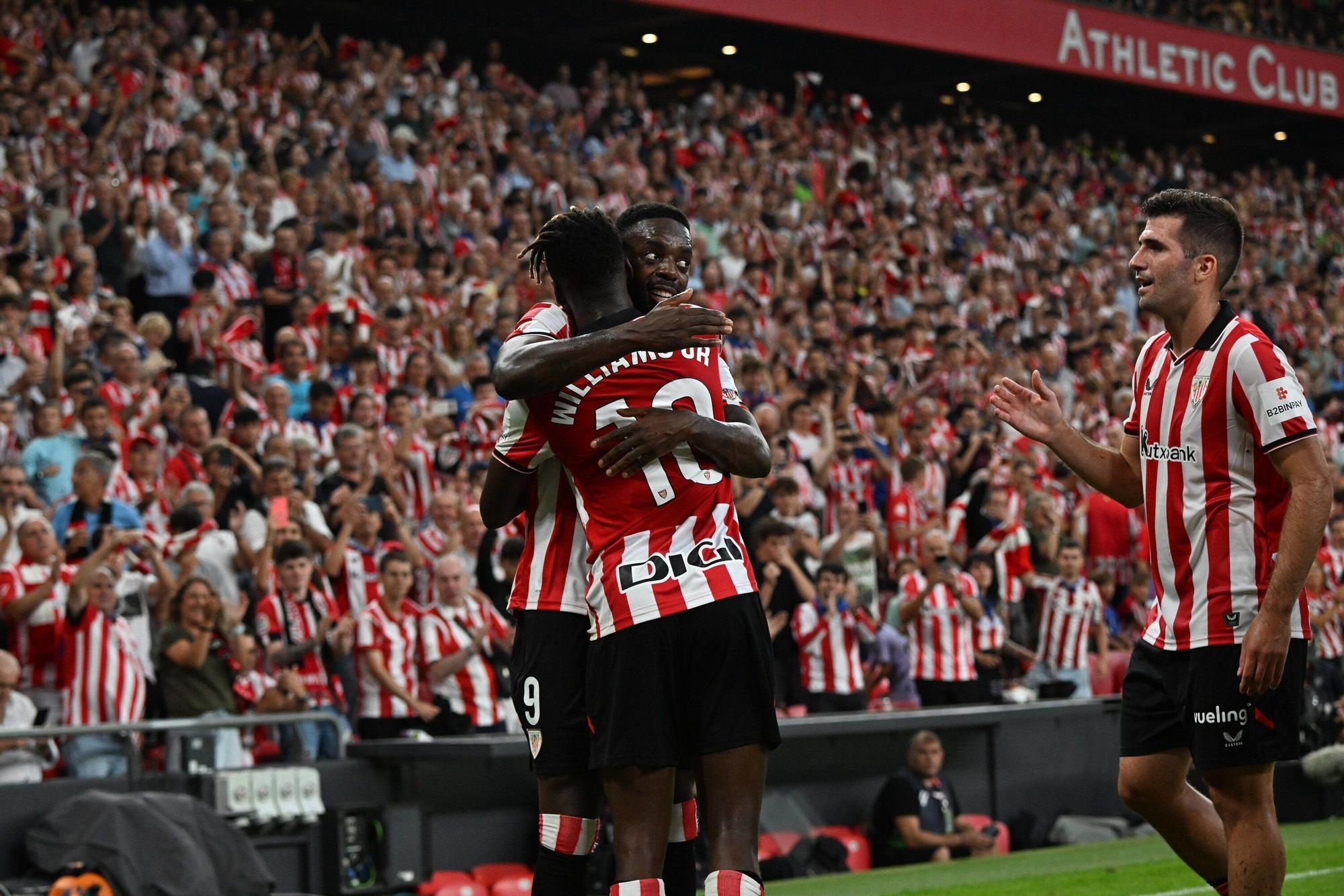 El Athletic-Sevilla, en imágenes