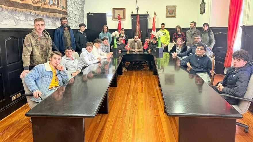 Estudiantes italianos eligen Orduña como destino de su formación internacional