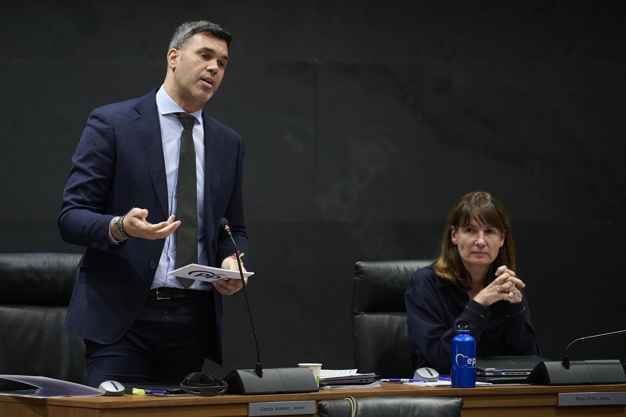 Fotos del pleno del Parlamento de Navarra (jueves 25 de septiembre de 2025)