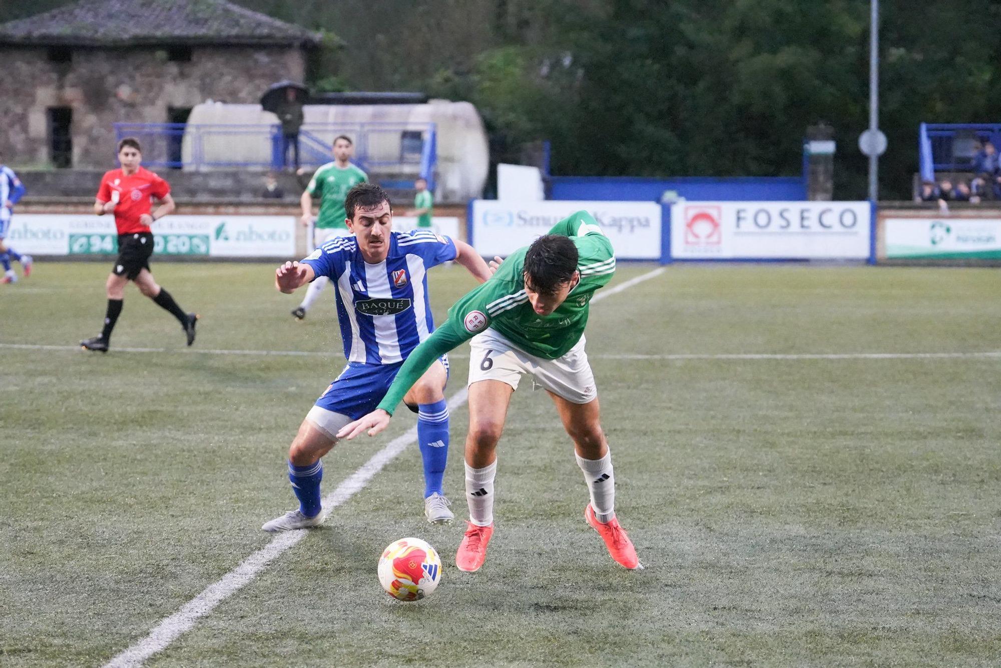 En imágenes: arieta corta la racha del Derio