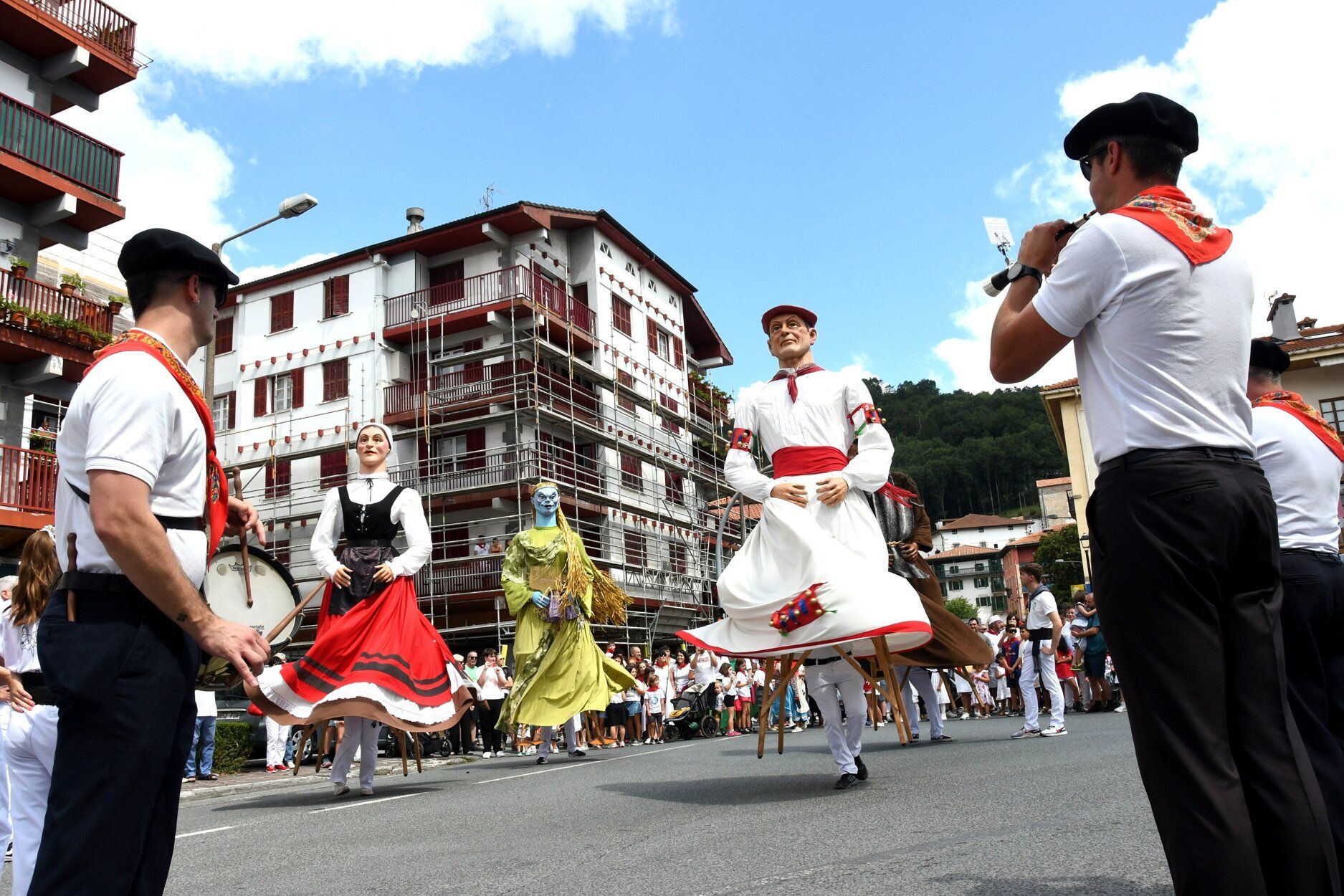 Fotos del chupinazo de Bera