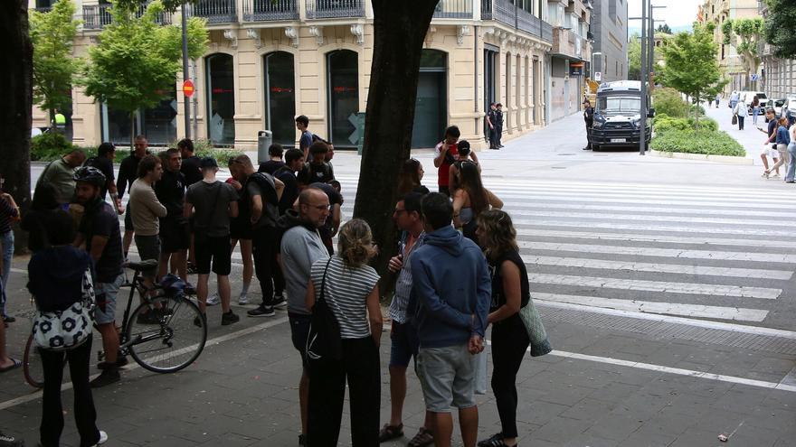 Macrooperación policial en Iruña: 28 detenidos por los incidentes tras el acto frustrado del ultra Vito Quiles