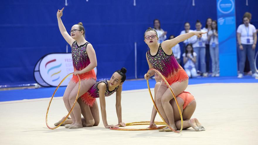 Campeonato de España de Gimnasia Rítmica Adaptada en Pamplona: cuando luces otra mirada