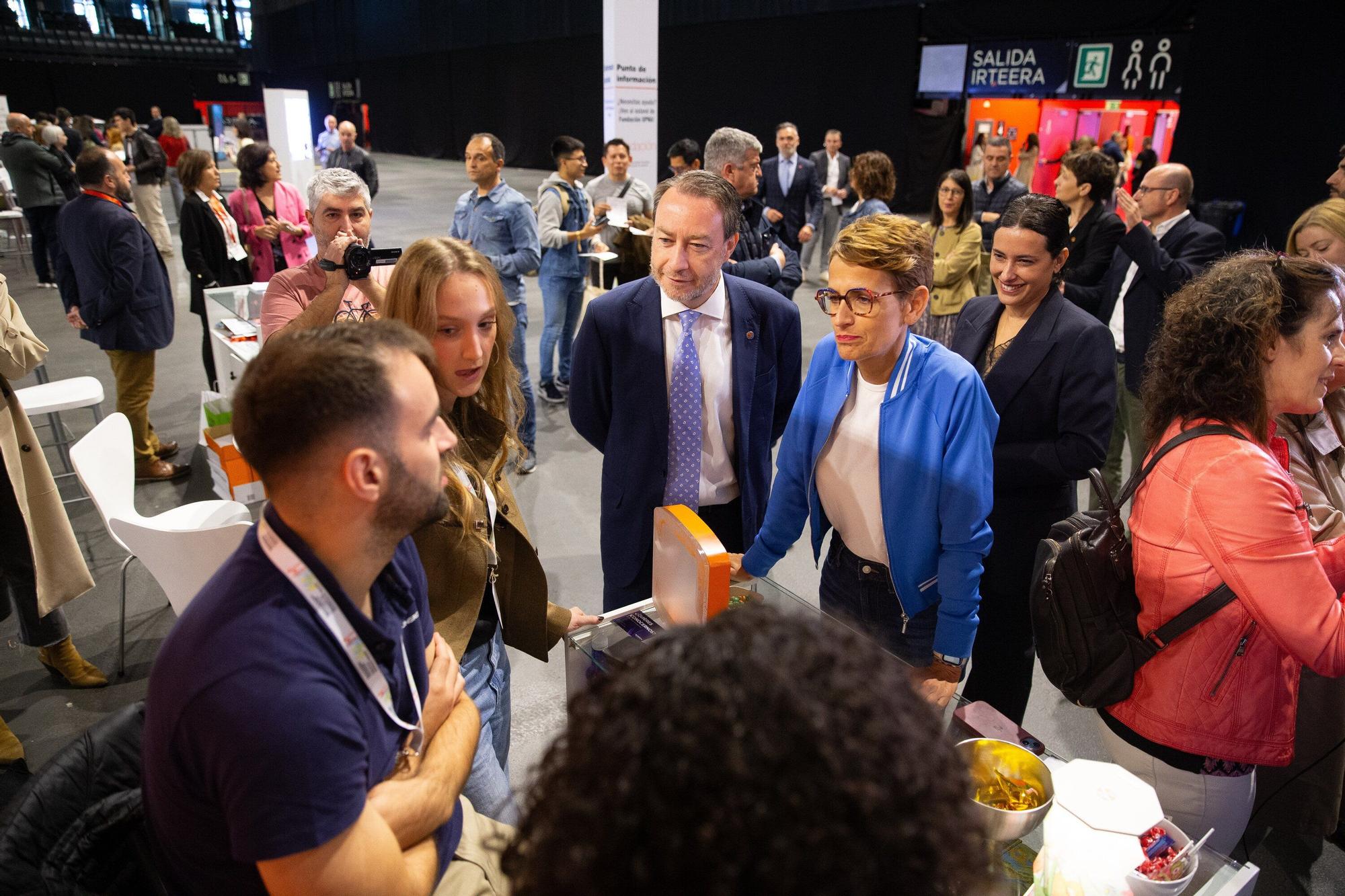 Fotos de la apertura del Encuentro de Empleo y Emprendimiento en la UPNA