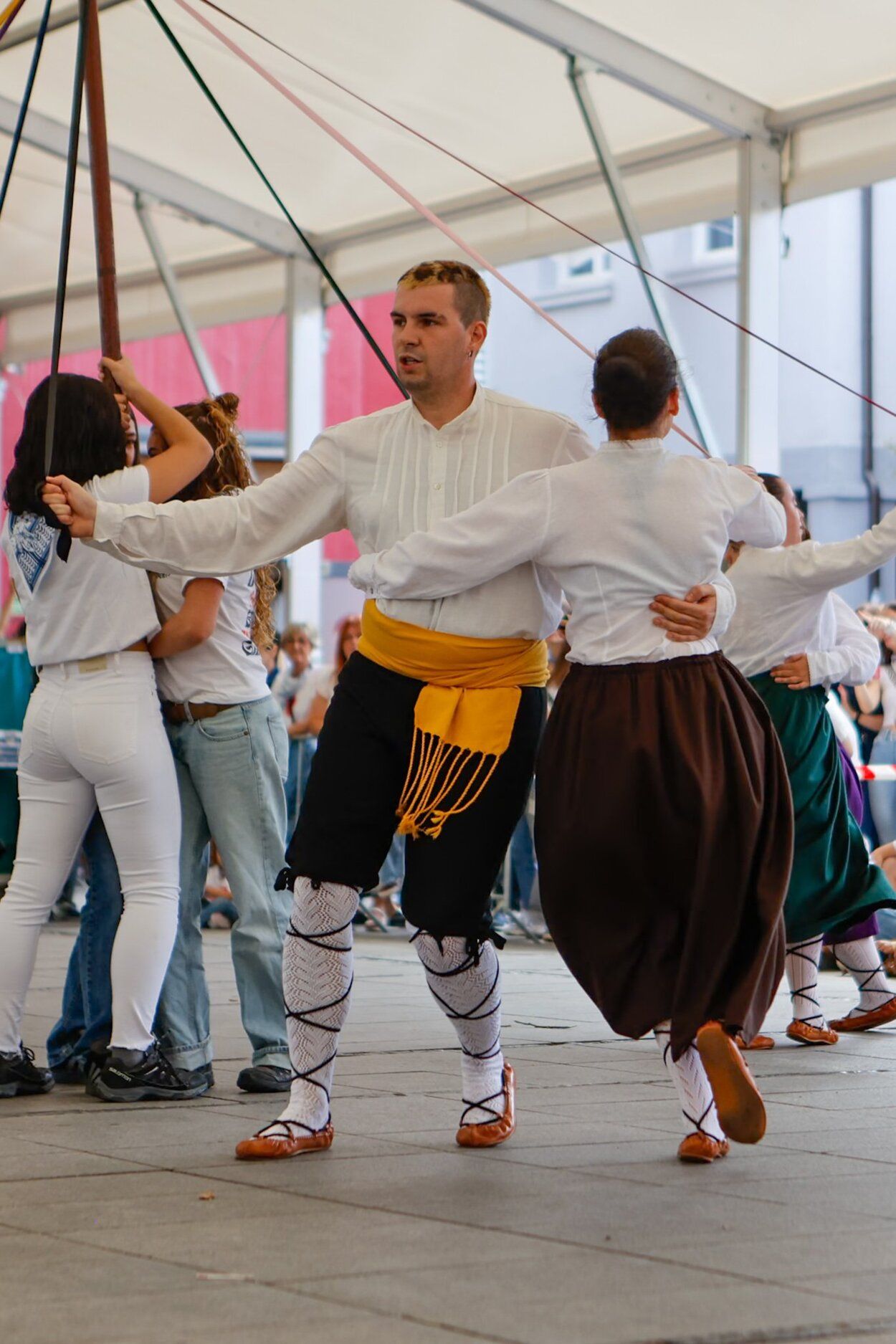 Fotos del chupinazo de fiestas de Villava-Atarrabia