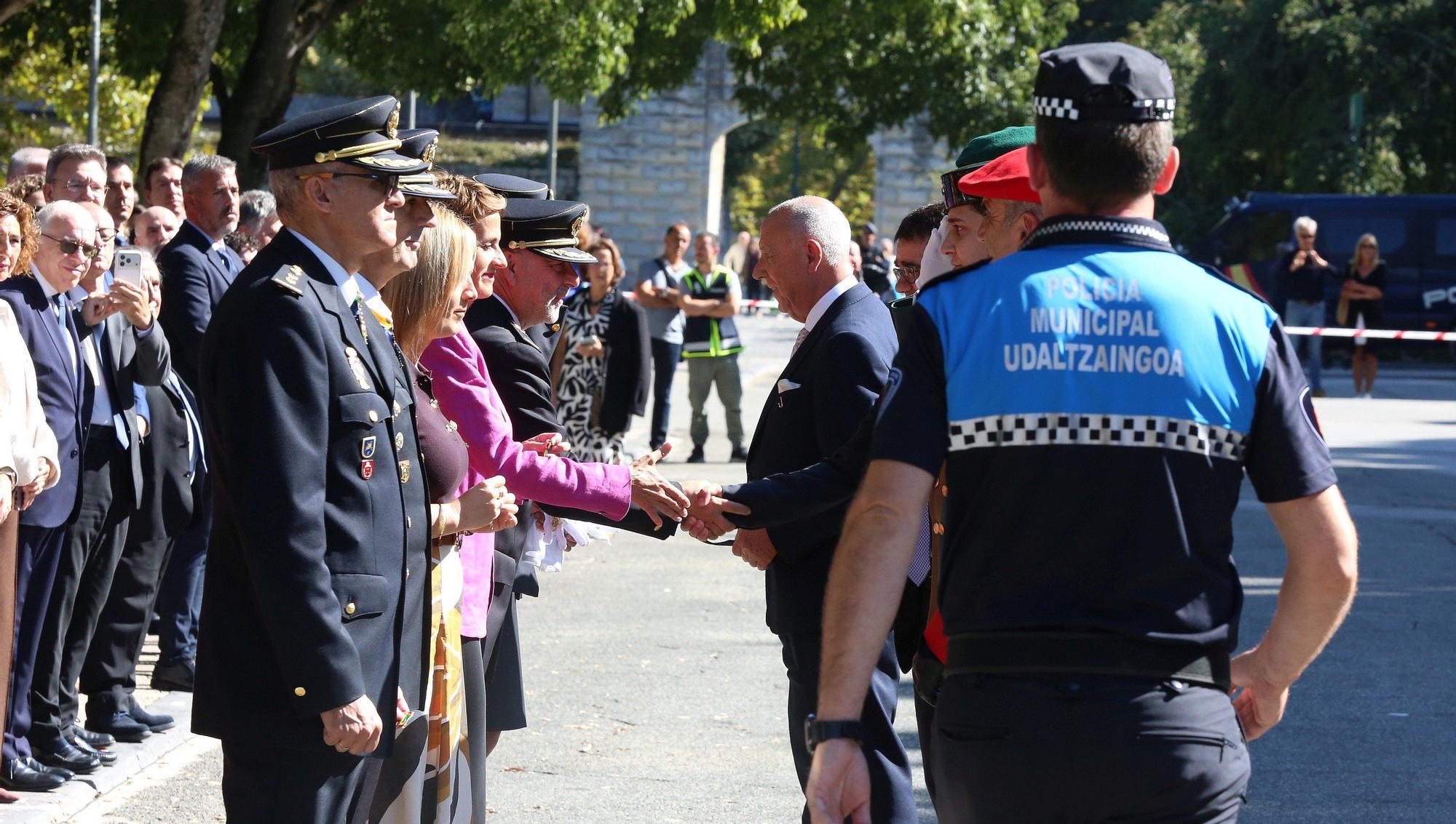 Fotos de la celebración del patrón de la Policía Nacional en Pamplona