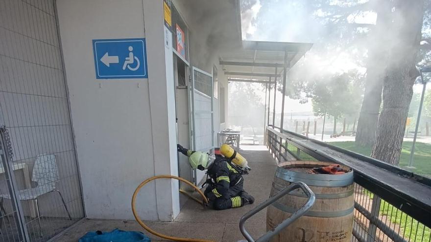 Susto en un local de hostelería de Cascante por el incendio de un cuadro eléctrico