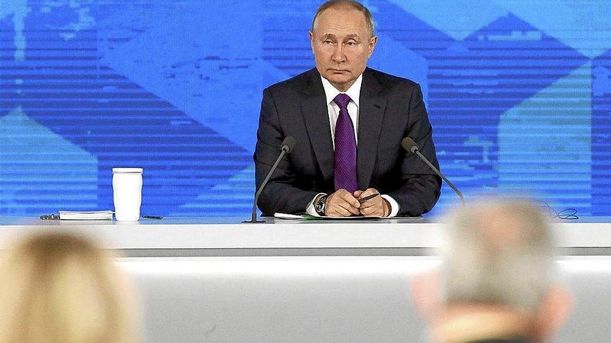 Putin exige garantías de seguridad a EEUU y la OTAN