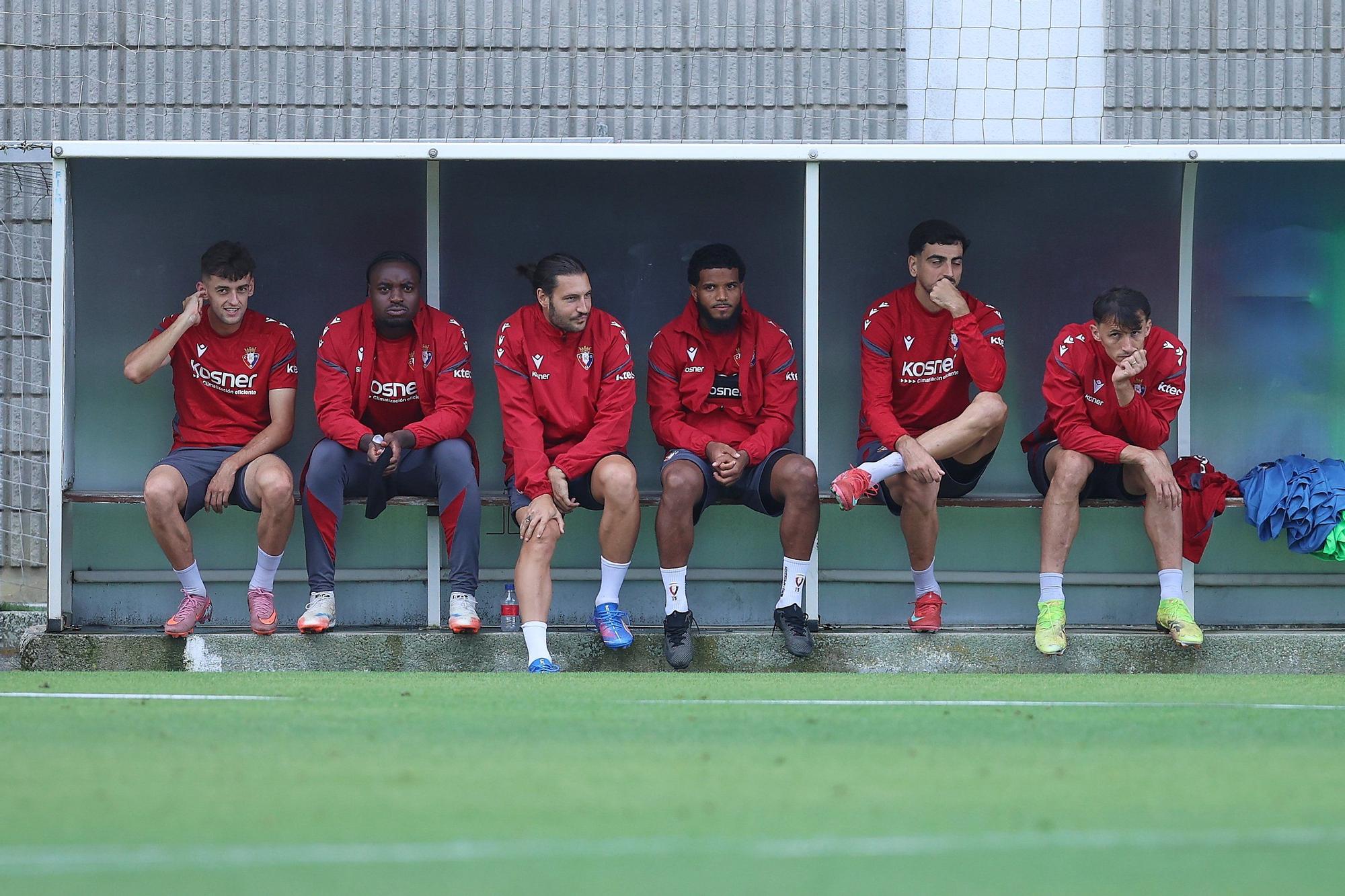 Fotos del entrenamiento de Osasuna (21/08/2025)