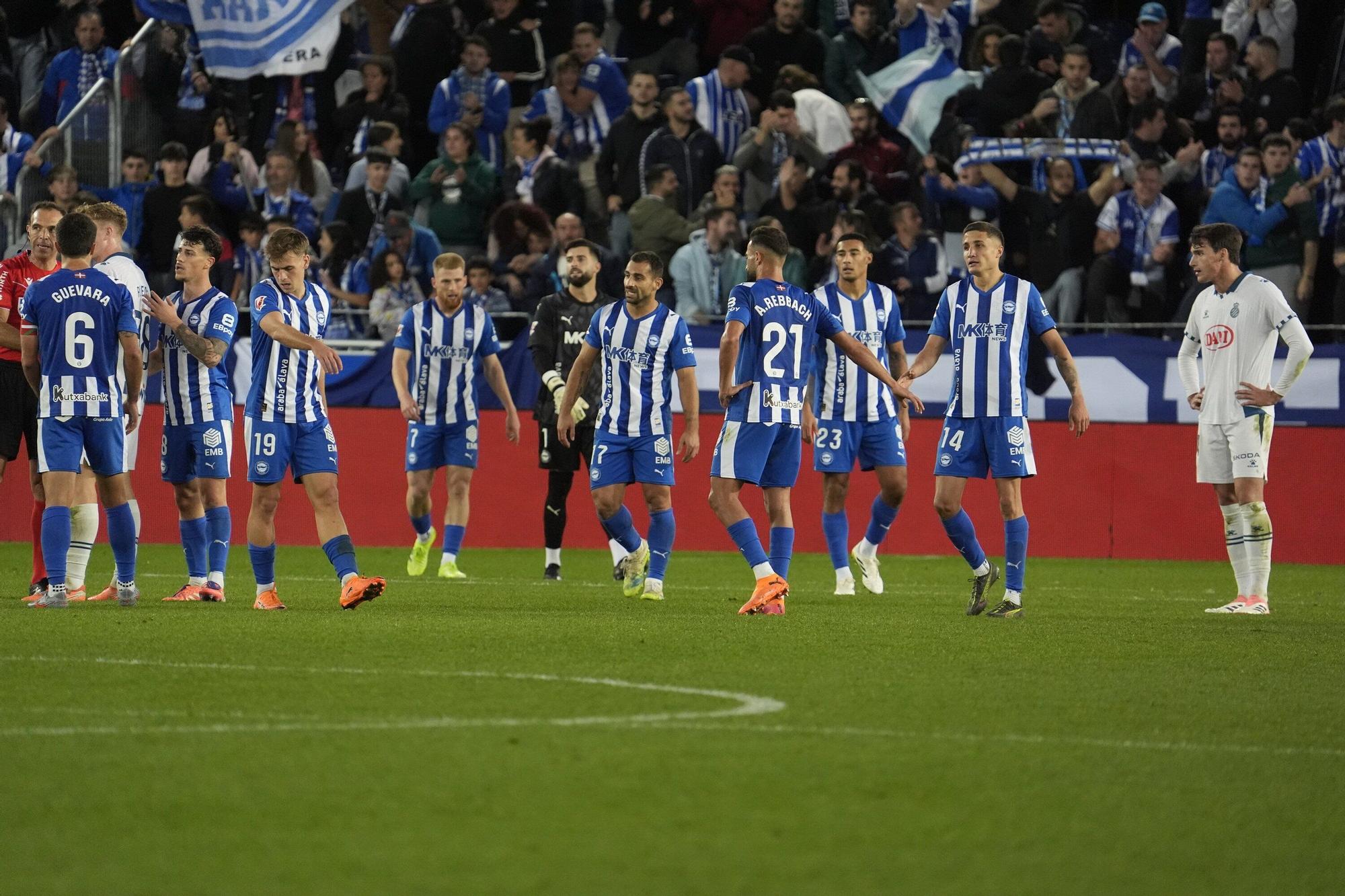 En imágenes: Todas las fotos del Alavés-Espanyol en Mendizorroza (2-1)