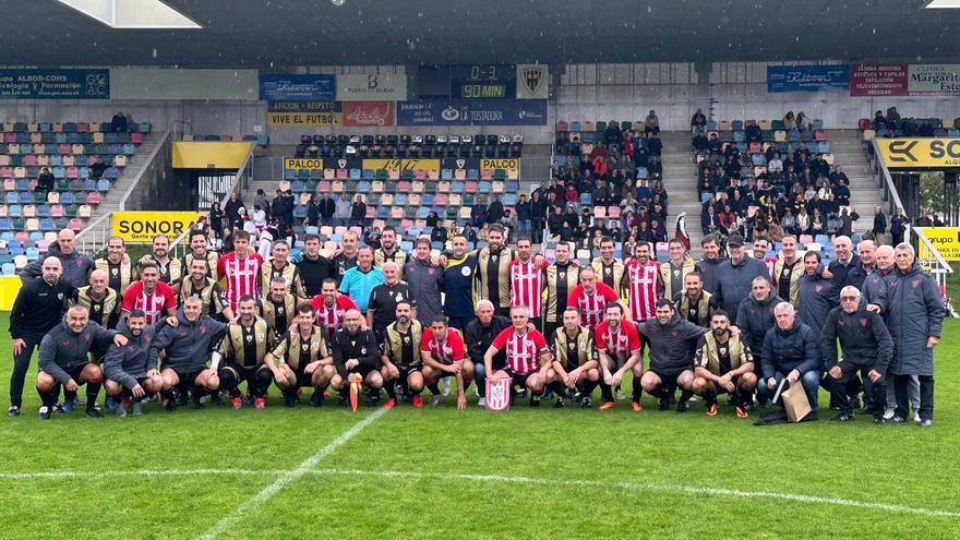 Los veteranos del Barakaldo y del Sestao River se citan en Lasesarre