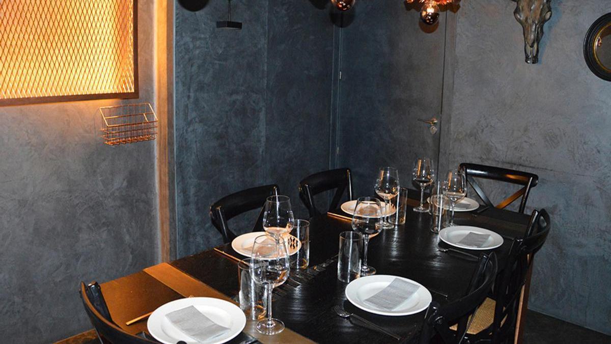 El interior del restaurante Berenjenal, en Vitoria