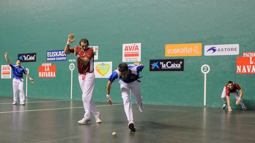 Partido Titin III - Merino II contra Urrutikoetxea - Beroiz del Campeonato de Parejas de la LEP. M