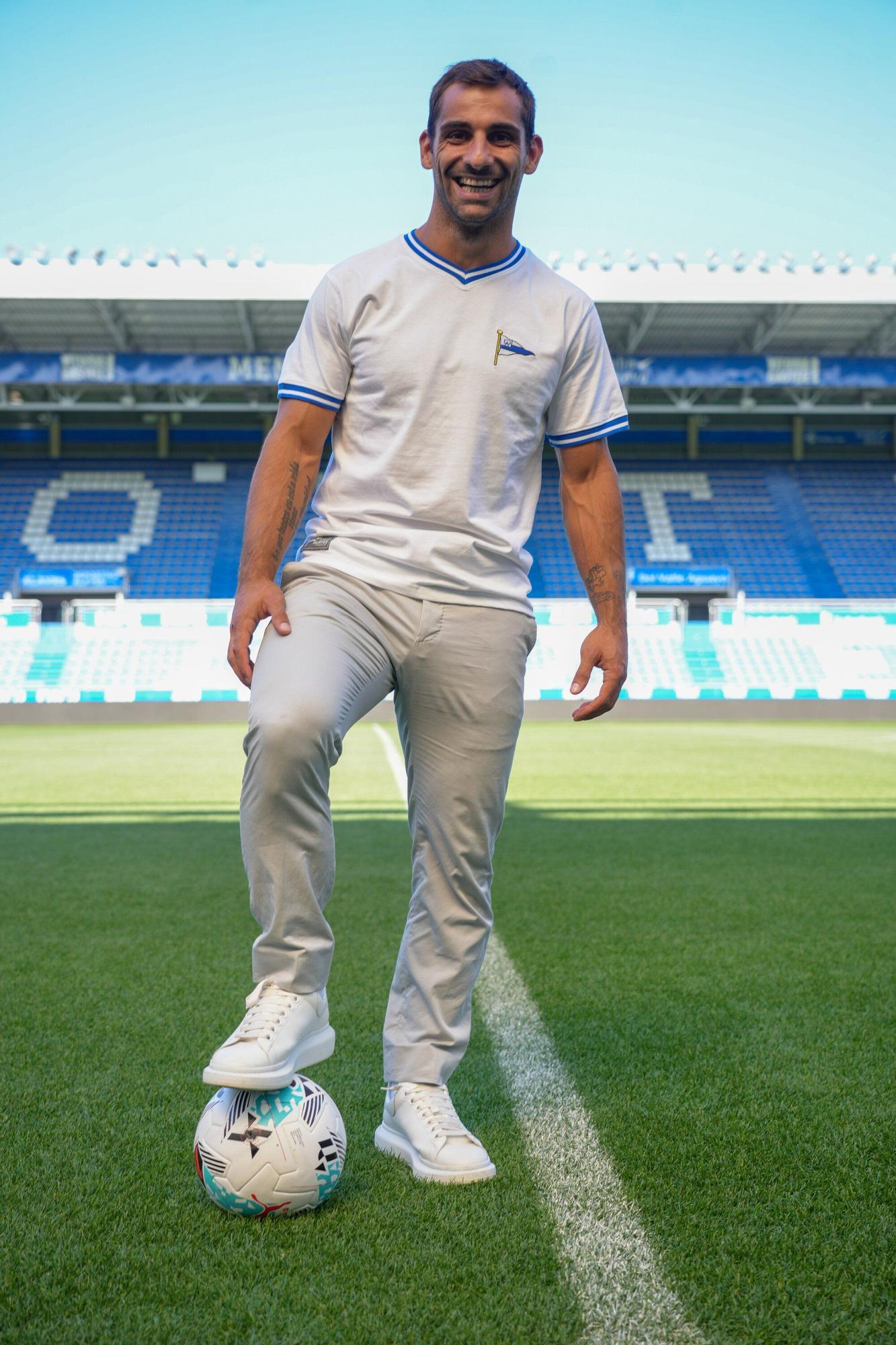 En imágenes: Jonny Otto, titular indiscutible del Deportivo Alavés