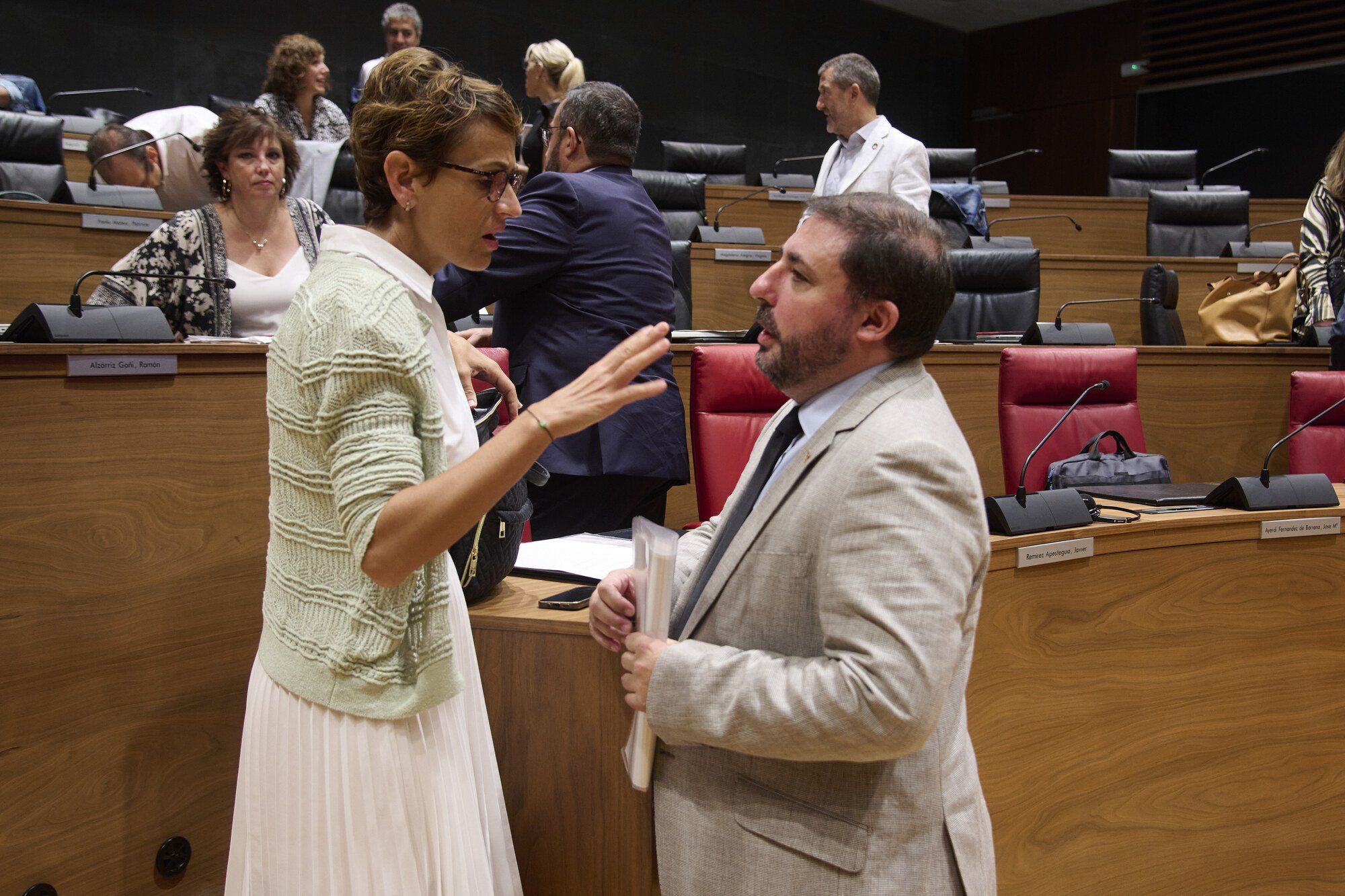 Pleno del Parlamento de Navarra