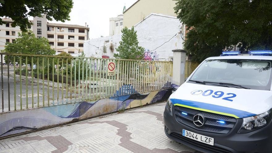 Pamplona espera la autorización para demoler el edificio de Jaso, donde se ha detenido a dos personas