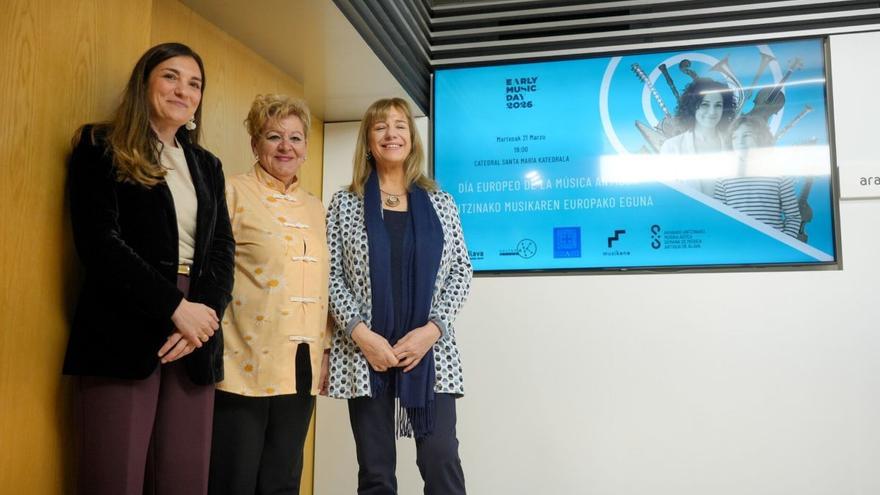 Vitoria acogerá un concierto muy especial por el Día Europeo de la Música Antigua