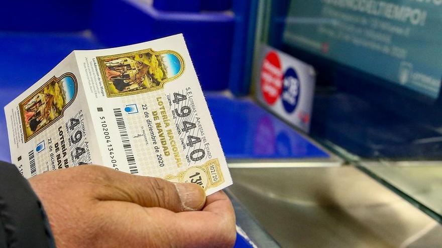 Hacienda se quedará con 72.000 euros de cada décimo del &quot;gordo&quot; de Navidad