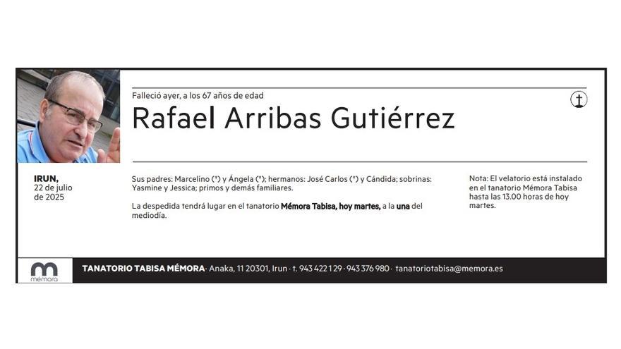 Rafael Arribas Gutiérrez