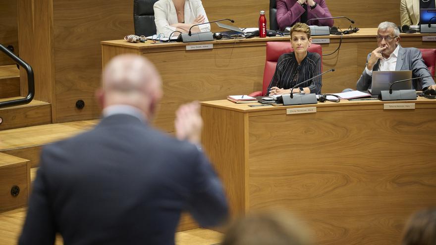 Así es la estrategia de UPN, PP y Vox para tumbar al Gobierno de Navarra
