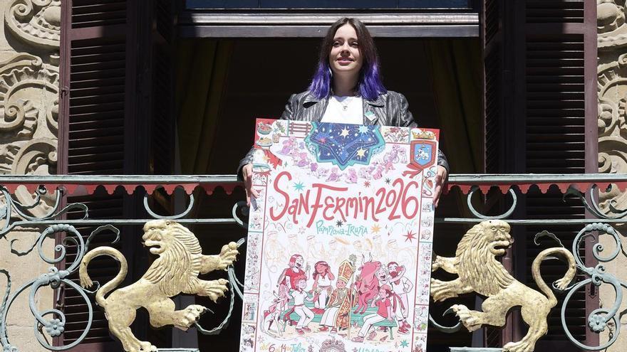 'La Cuadrilla', cartel de la pamplonesa Marta Garatea Almagro, anunciará San Fermín 2026