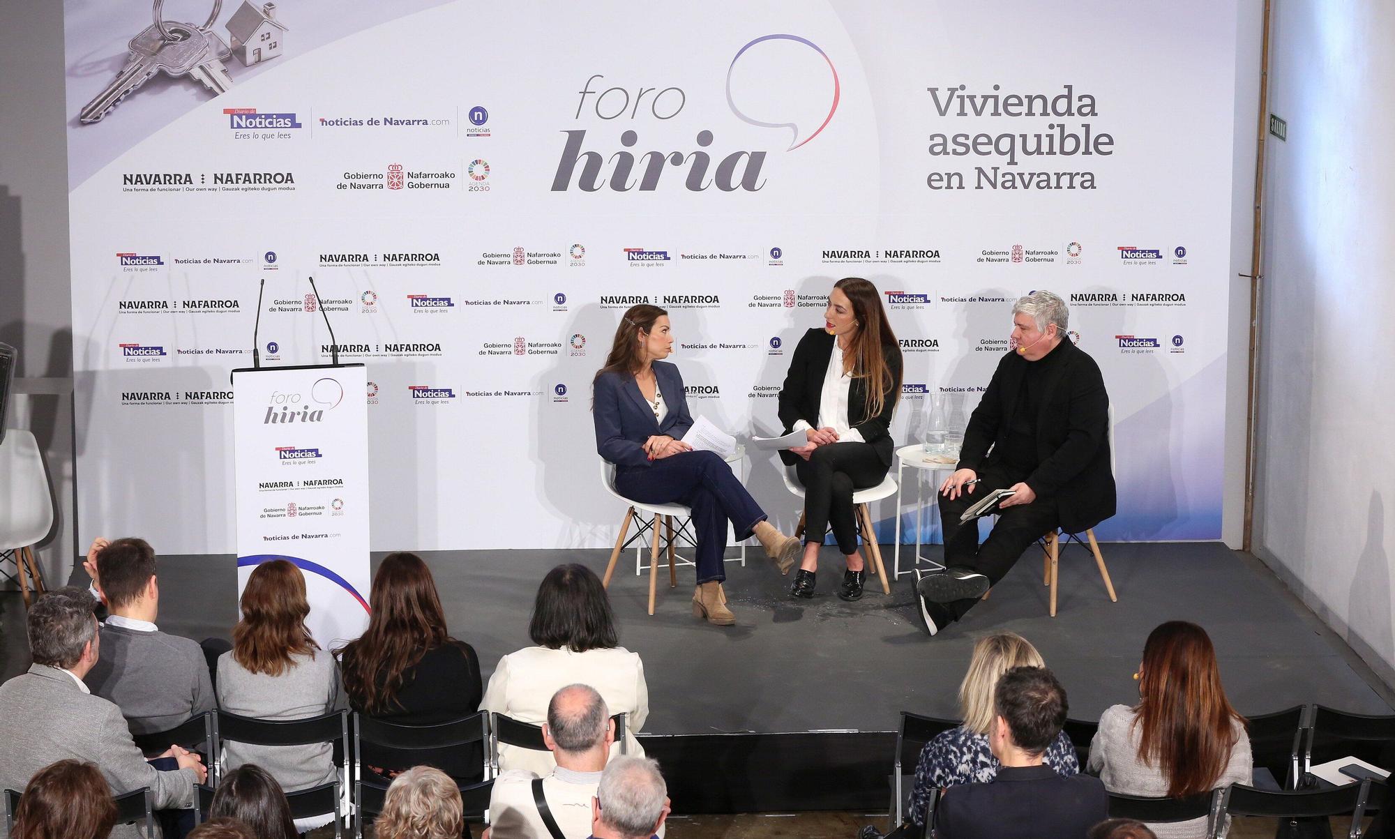 Fotos del Foro Hiria 'Vivienda asequible'