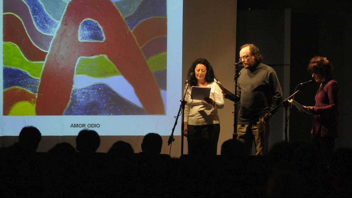 Una de las sesiones de Cita con la Poesía en 2008