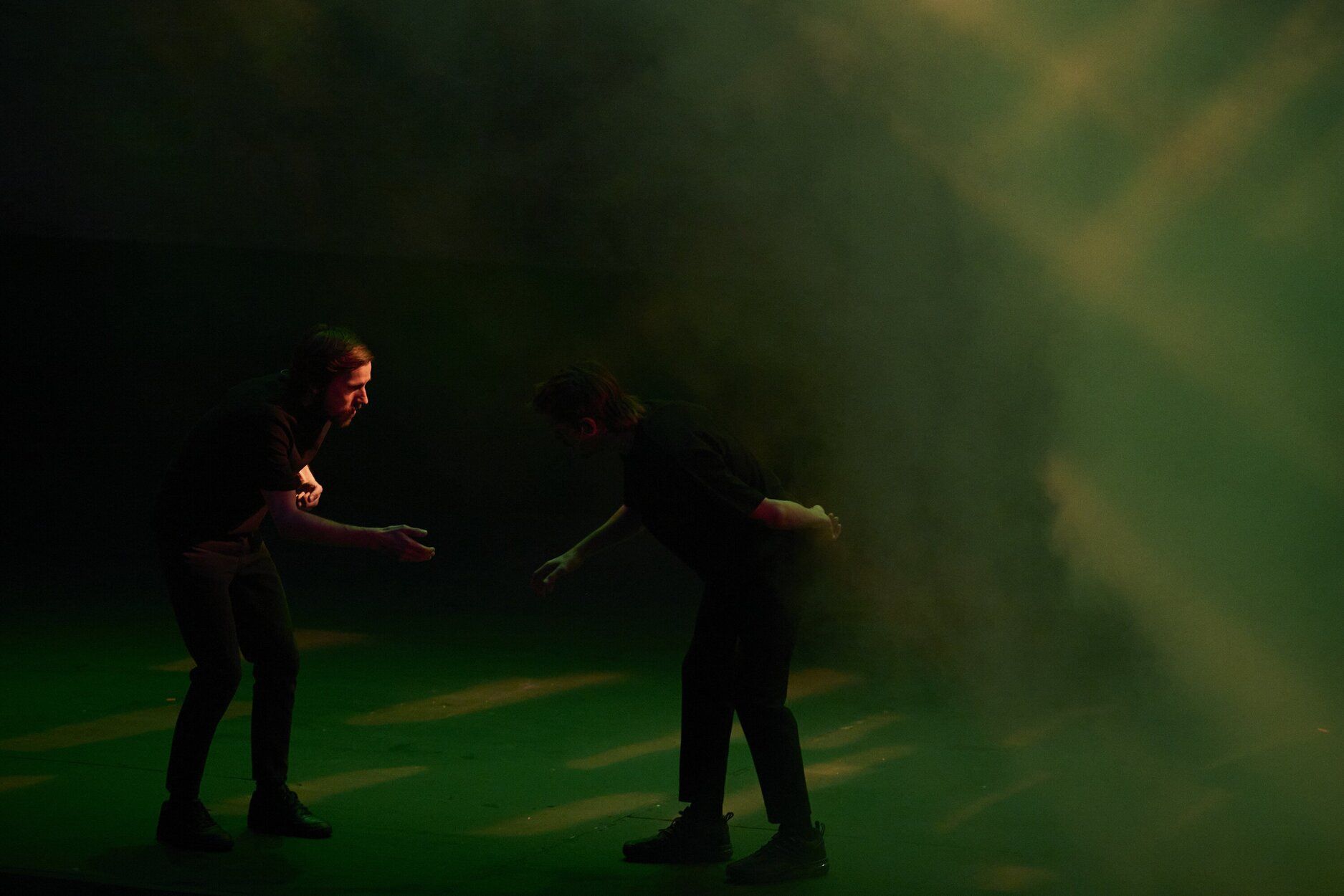 Imágenes de la representación de 'De Nao Albert y Marcel Borràs' en el Festival de Teatro de Olite