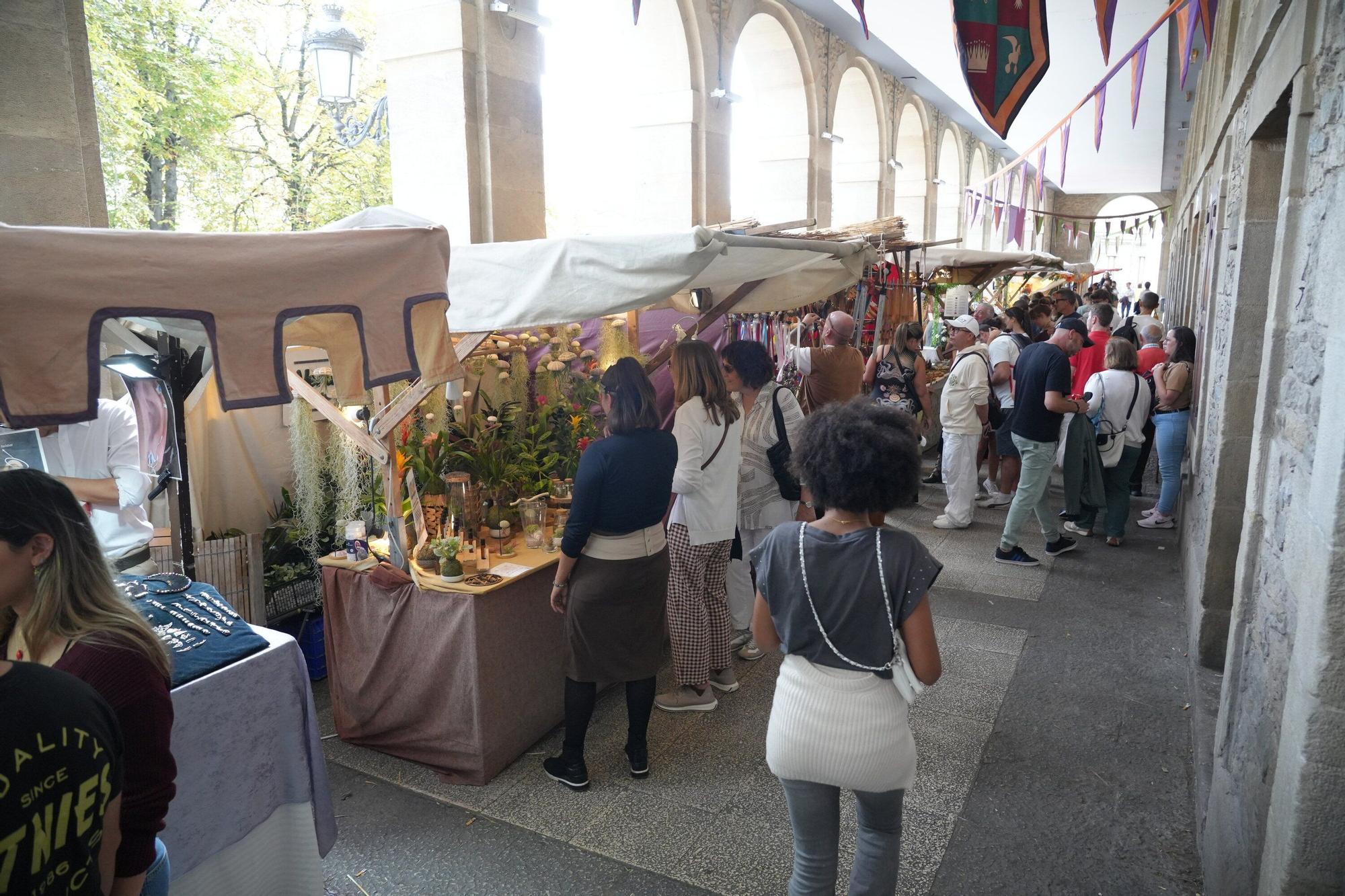 En imágenes: Domingo, último día del mercado medieval de Vitoria-Gasteiz