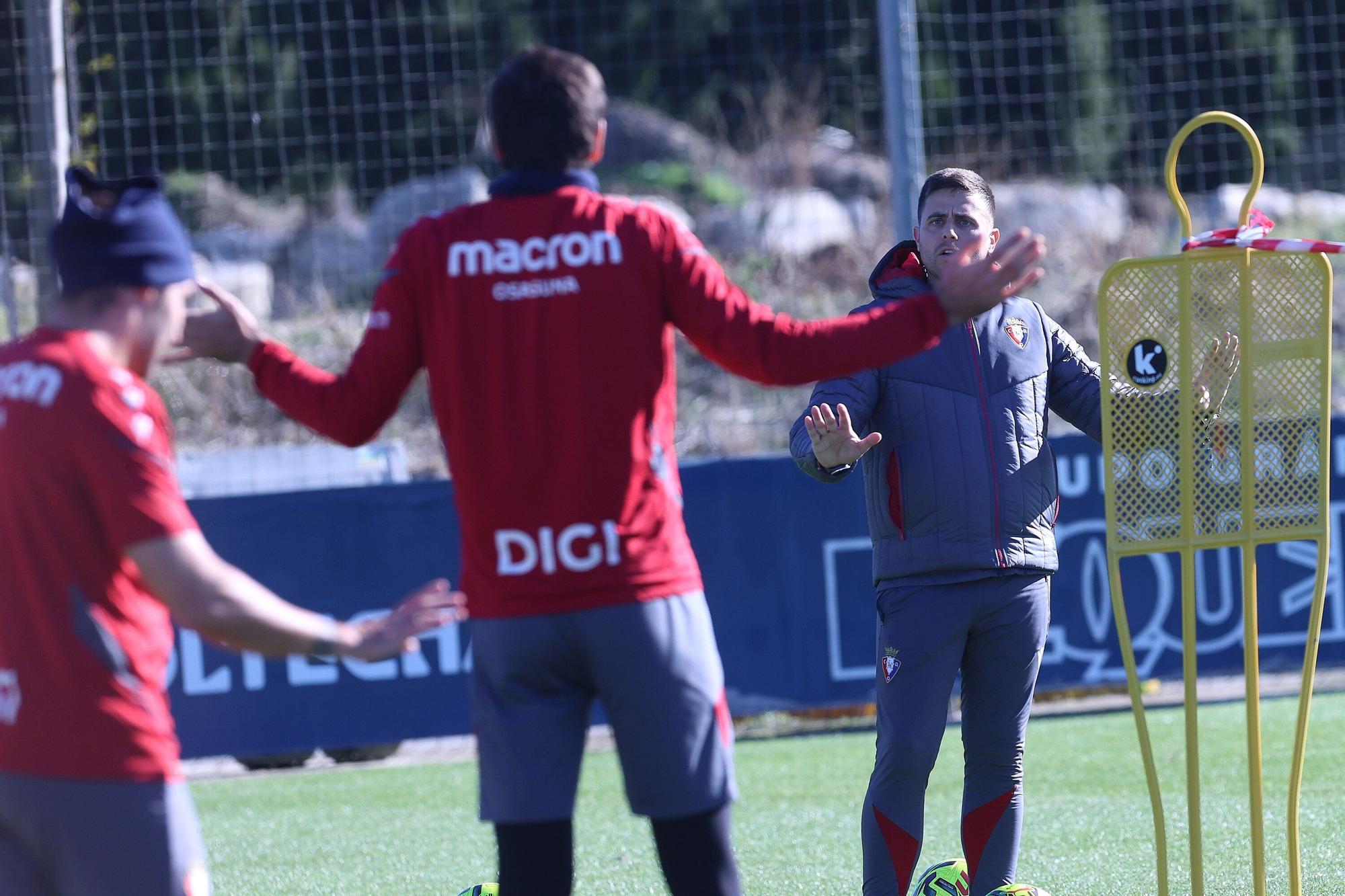 Fotos del entrenamiento de Osasuna de este jueves 27 de noviembre