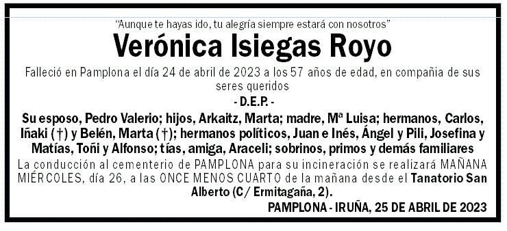 Verónica Isiegas Royo