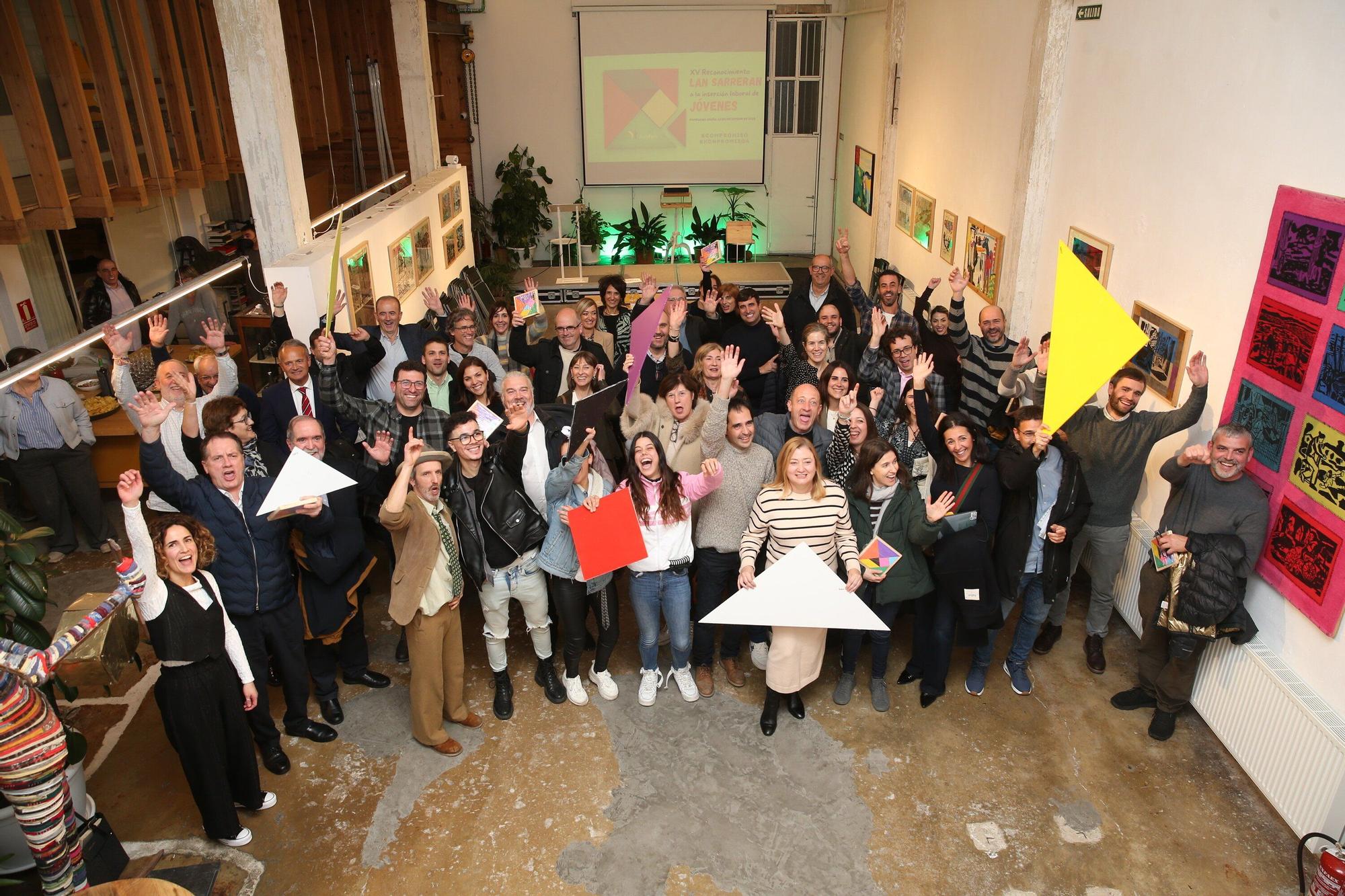 Entrega de los XV Reconocimientos Lan Sarreran