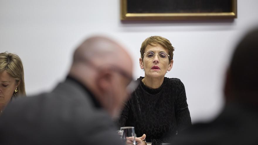 Chivite defiende que Navarra sigue siendo segura pese al aumento de la criminalidad