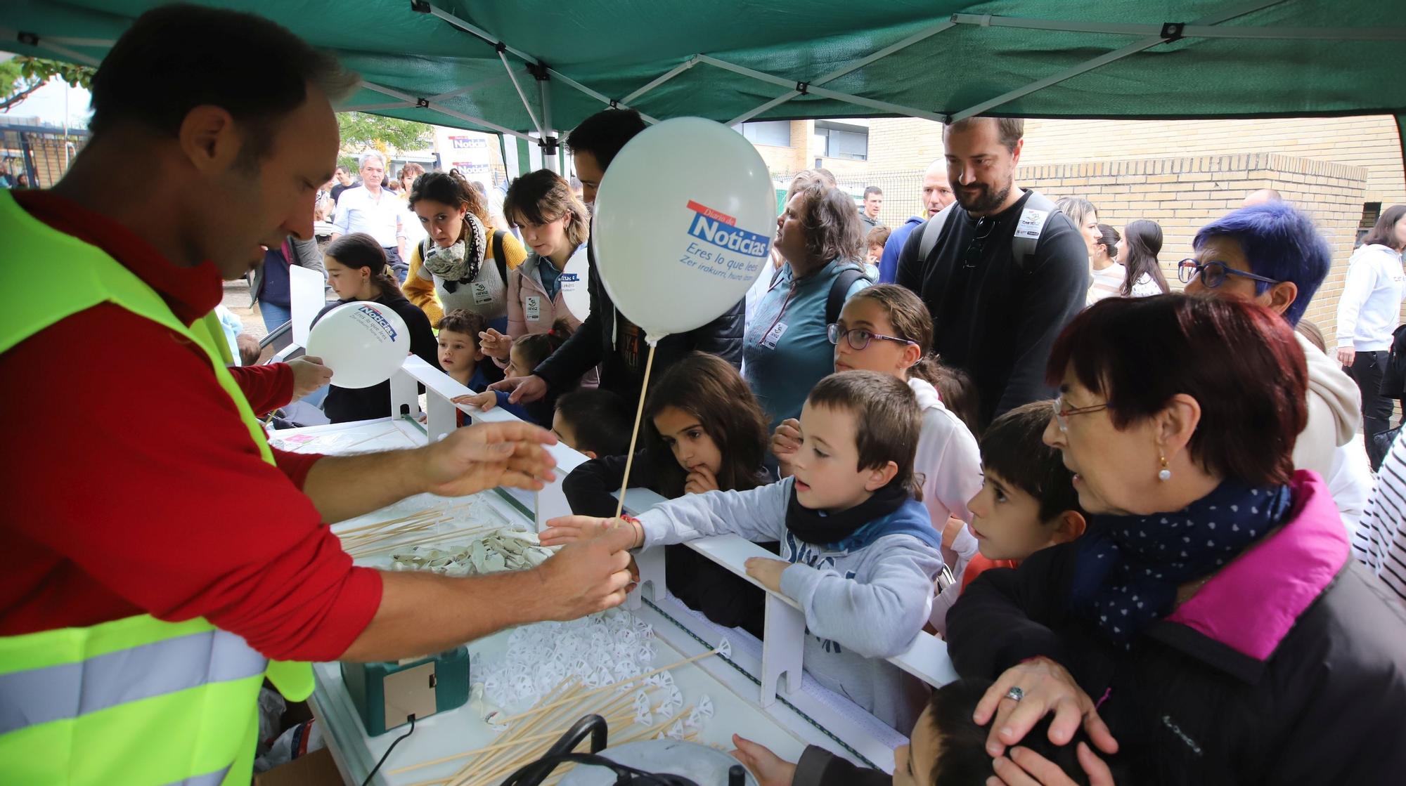 Fotos: Nafarroa Oinez 2025 en la ikastola Paz de Ziganda de Villava - Atarrabia