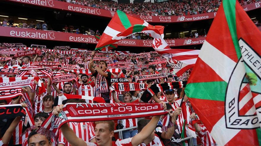 Convocan a la marea rojiblanca para animar al Athletic antes del partido contra el PSG