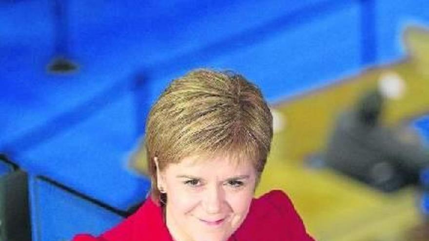 Nicola Sturgeon pudo celebrar el triunfo, pero no la mayoría absoluta.