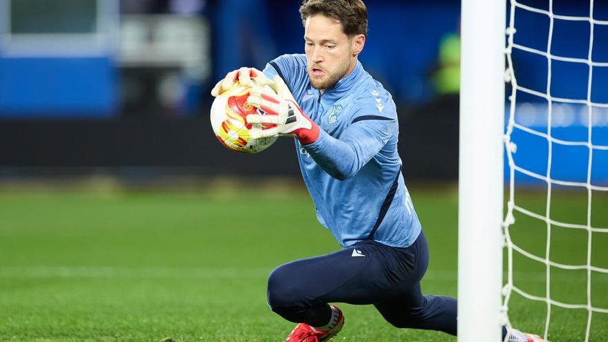 Remiro: "El segundo penalti ha salido cara"