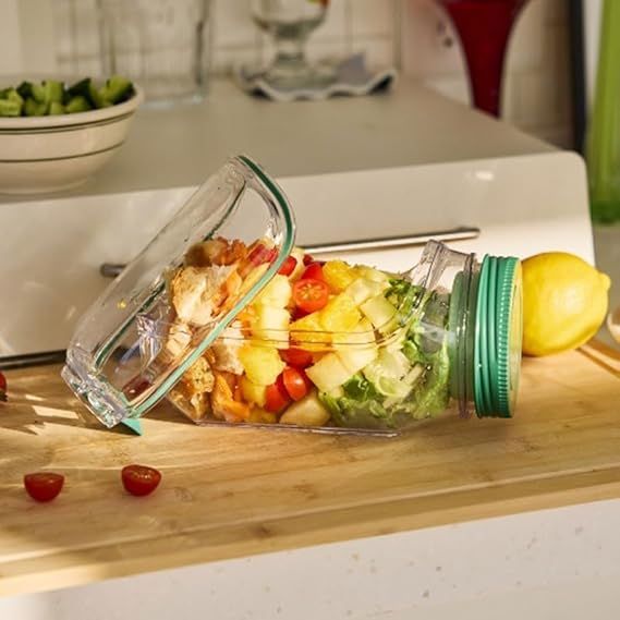 Salad Pod To-Go con cuenco integrado