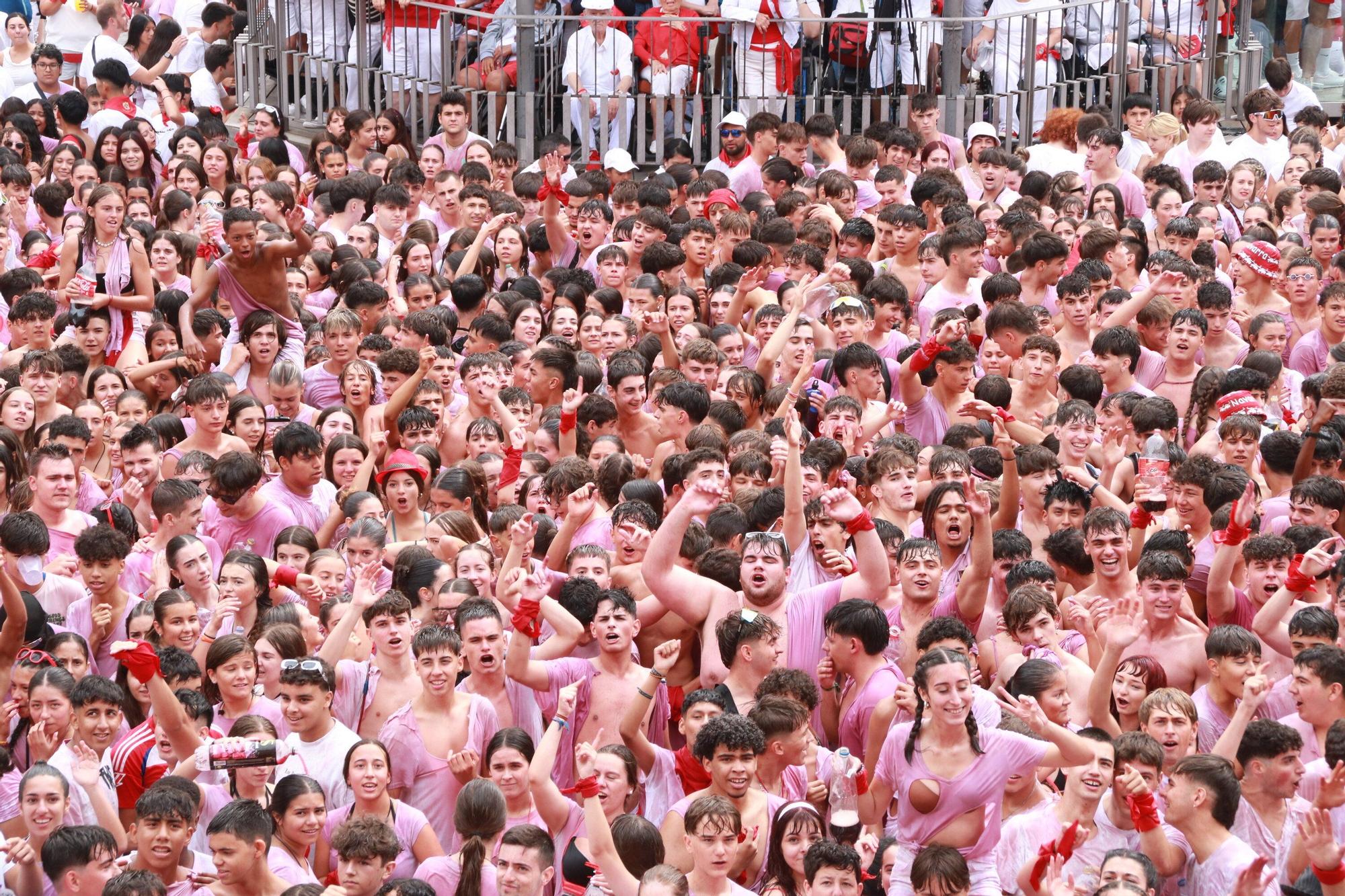 Fotos del cohete de las fiestas de Tudela 2025