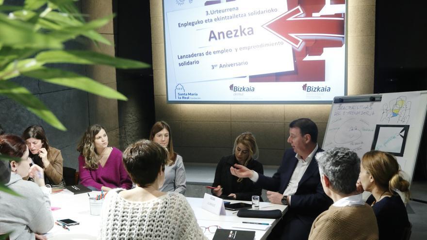 Bizkaia activa las lanzaderas de empleo y emprendimiento