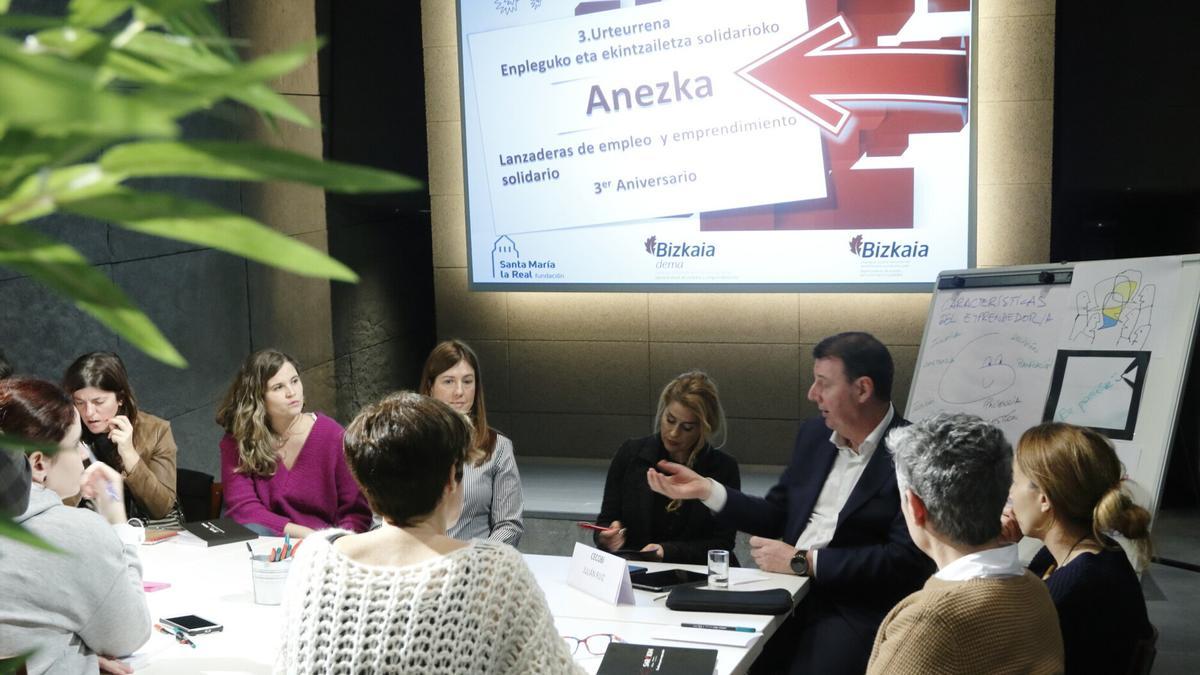 Encuentro en una edición anterior del programa Anezka