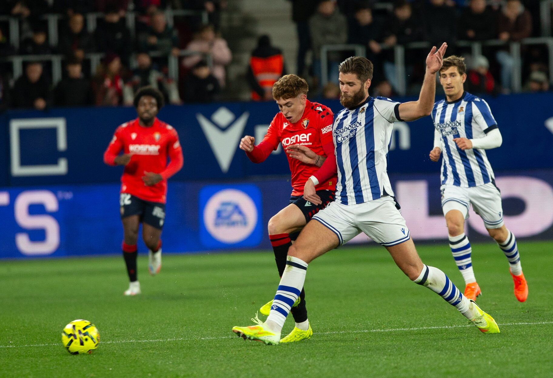 Mejores imágenes del Osasuna-Real Sociedad