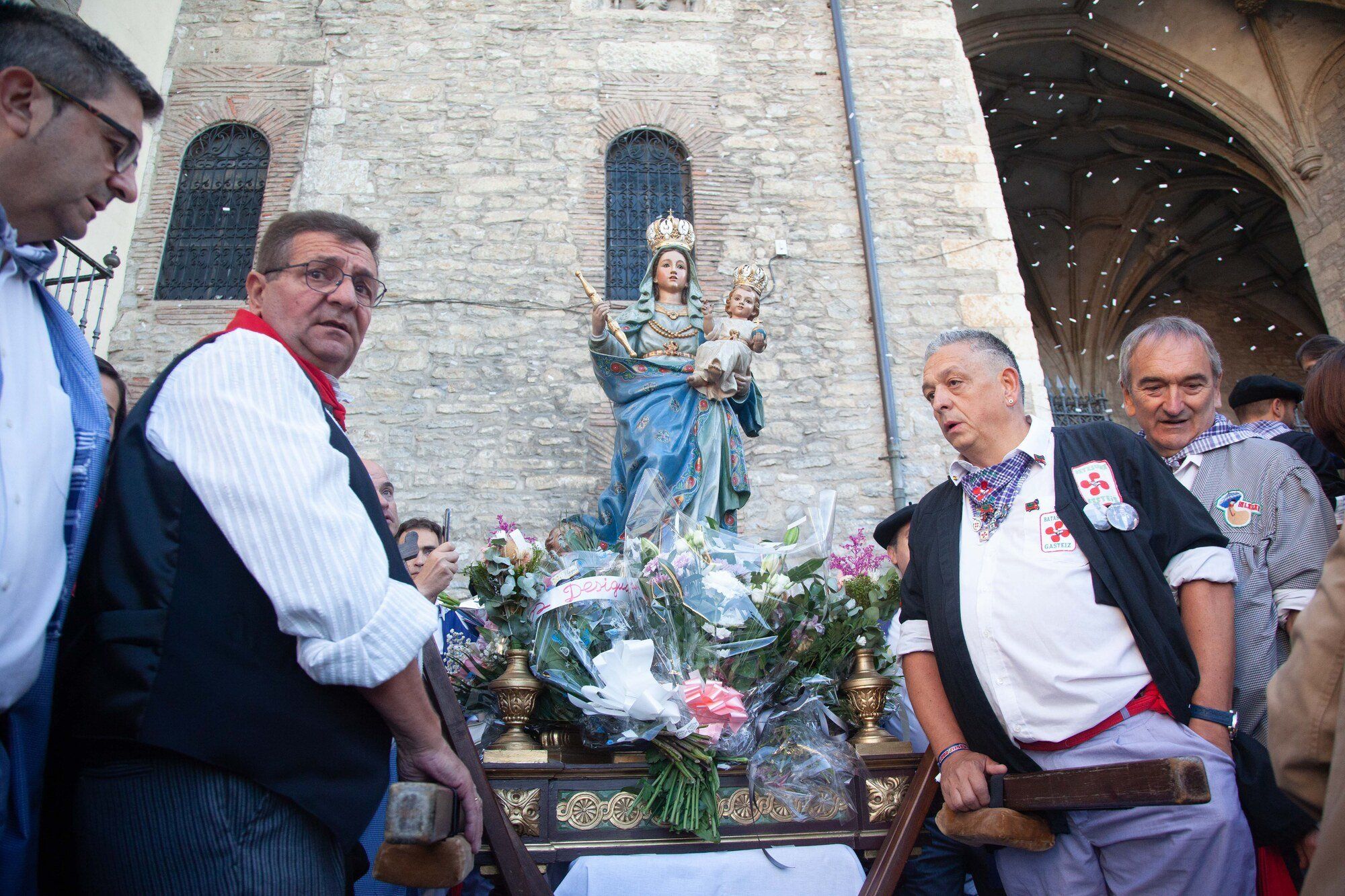 En imágenes: Rosario y Misa de la Aurora en las fiestas de La Blanca 2023